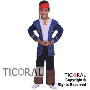 DISFRAZ CAPITAN JAKE TALLE 0 x 1